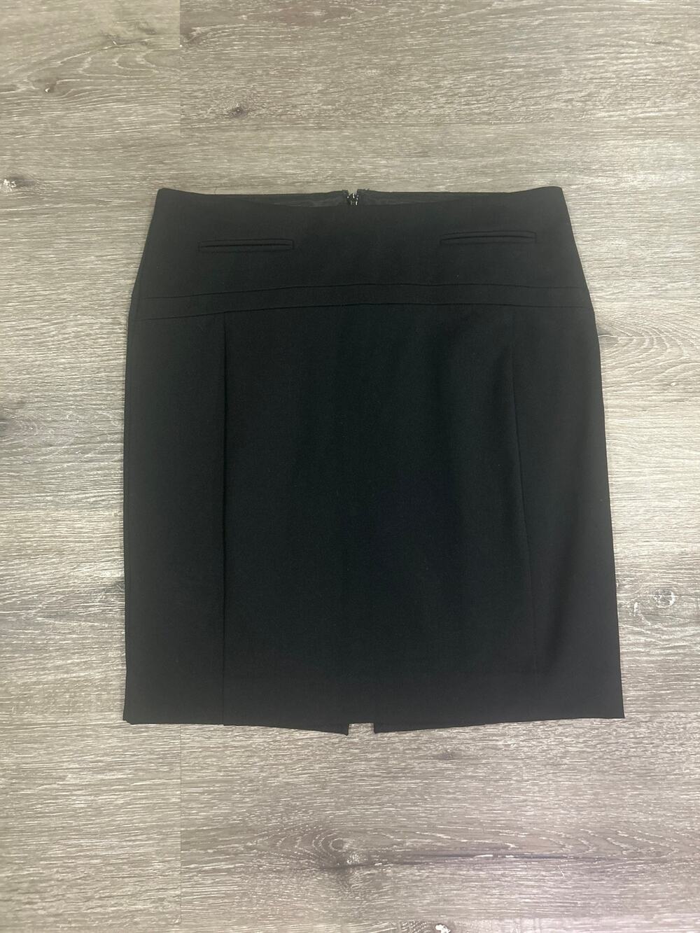 Express Black Tailored Pencil Mini Skirt Women's Size 4 EUC Work